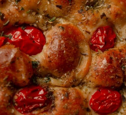 focaccia barese typical food from Bari