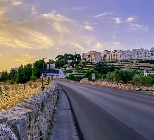 View of Locorotondo, ideal for a day trip from Bari