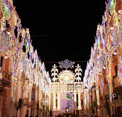 sagre in puglia e luminarie