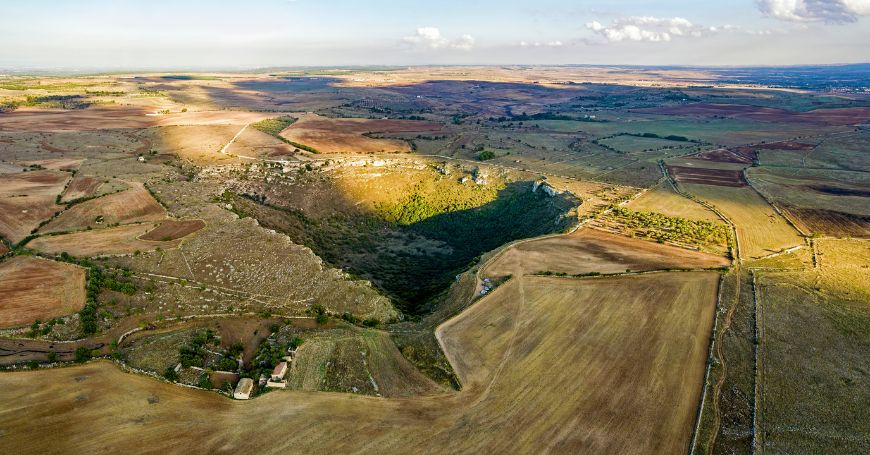 Alta Murgia Plateau near Altamura, Italy