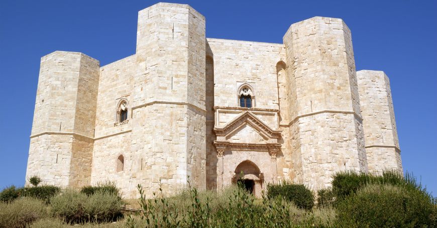 Castel del Monte, one of the UNESCO World Heritage Sites in Puglia