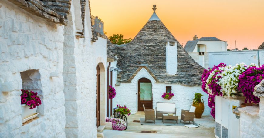 Alberobello, one of the UNESCO World Heritage Sites in Puglia