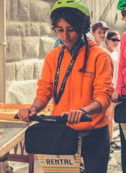 Bari in Segway