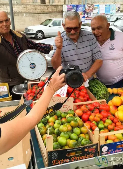 Dal Mercato alla Tavola a piedi