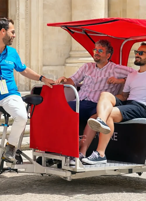 Rickshaw tour in Bari
